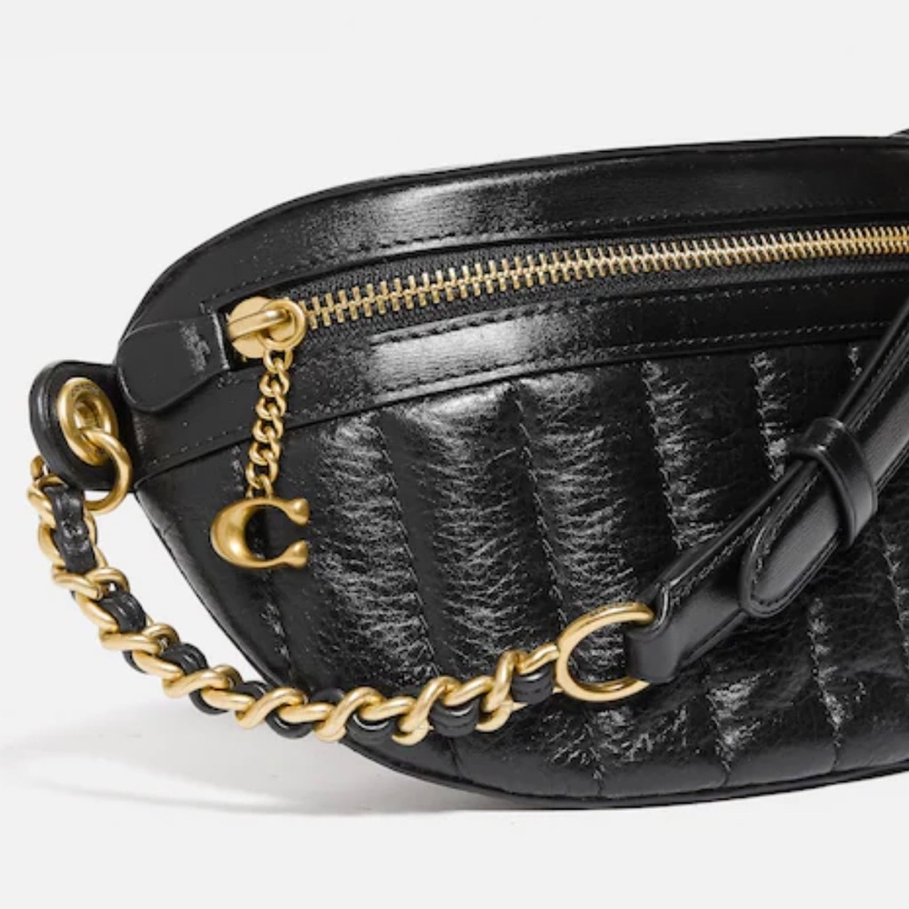 Coach quilted belt bag! New with tags!